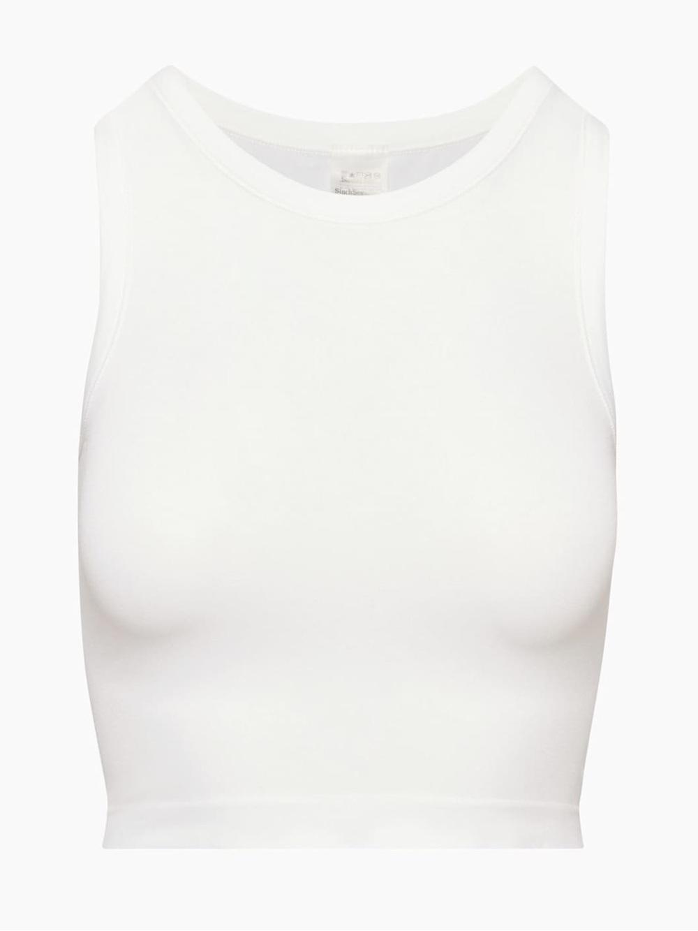 Aritzia Sunday Best Smooth Seamless Crew Tank - White Top